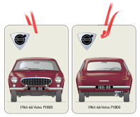 Volvo P1800 1961-66 Air Freshener